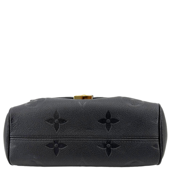 LOUIS VUITTON Favorite Monogram Empreinte Leather Shoulder Bag Black