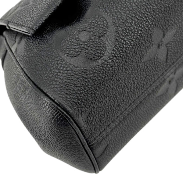 LOUIS VUITTON Favorite Monogram Empreinte Leather Shoulder Bag Black