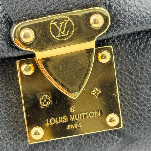 LOUIS VUITTON Favorite Monogram Empreinte Leather Shoulder Bag Black