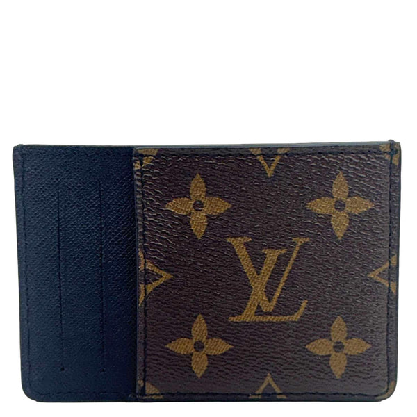 LOUIS VUITTON Neo Porte Cartes Monogram Canvas Card Holder Brown