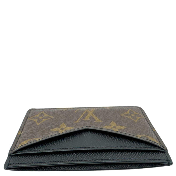 LOUIS VUITTON Neo Porte Cartes Monogram Canvas Card Holder Brown