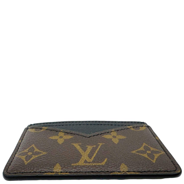 LOUIS VUITTON Neo Porte Cartes Monogram Canvas Card Holder Brown