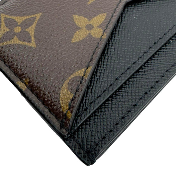 LOUIS VUITTON Neo Porte Cartes Monogram Canvas Card Holder Brown