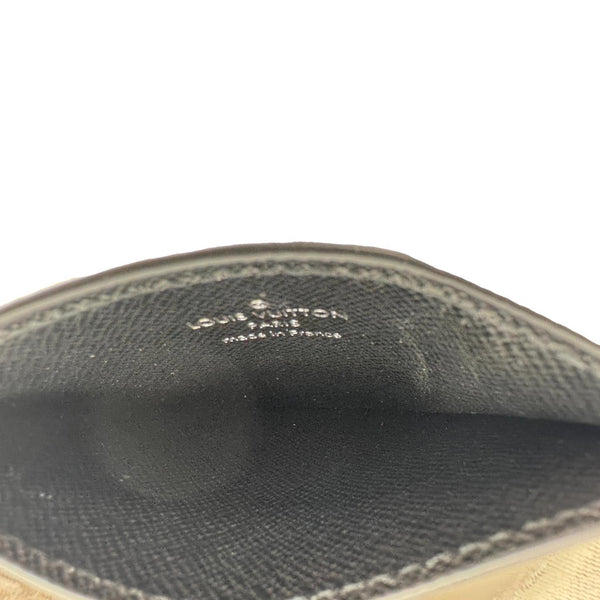 LOUIS VUITTON Neo Porte Cartes Monogram Canvas Card Holder Brown
