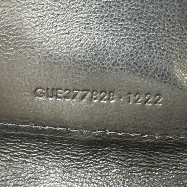 YVES SAINT LAURENT Cassandre Leather Wallet On Chain Crossbody Bag Nude Powder