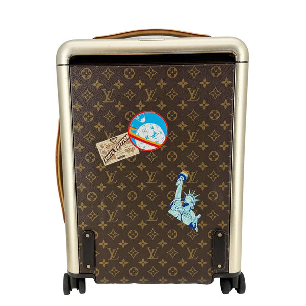 LOUIS VUITTON Horizon 55 My World Tour Monogram Canvas Travel Bag Brown