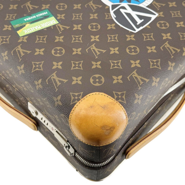 LOUIS VUITTON Horizon 55 My World Tour Monogram Canvas Travel Bag Brown