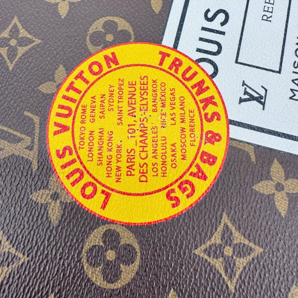 LOUIS VUITTON Horizon 55 My World Tour Monogram Canvas Travel Bag Brown