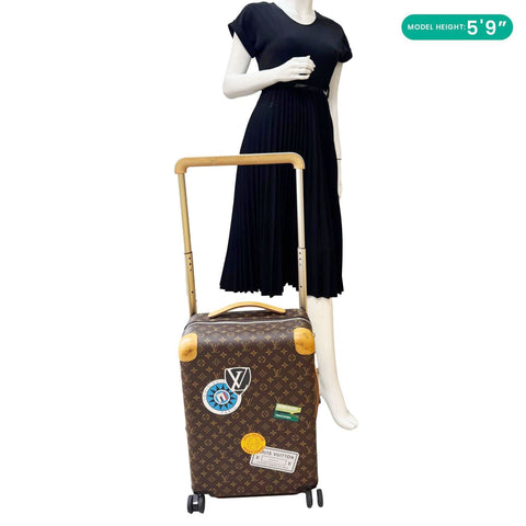 LOUIS VUITTON Horizon 55 My World Tour Monogram Canvas Travel Bag Brown