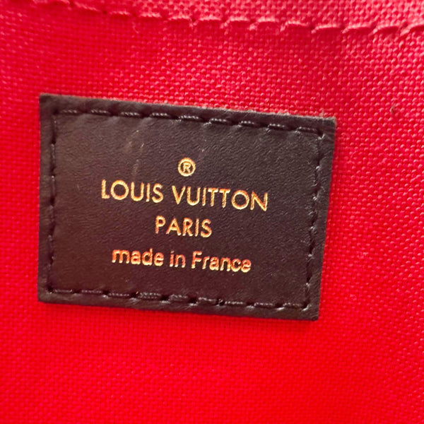 LOUIS VUITTON On-The-Go East West Monogram Canvas Chain 2way Shoulder Bag Brown