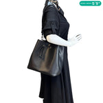 LOUIS VUITTON NeoNoe Epi Leather Shoulder Bag Black