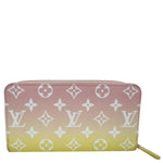 LOUIS VUITTON Giant By The Pool Monogram Canvas Zippy Wallet Multicolor