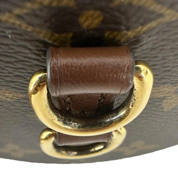 LOUIS VUITTON Papillon Trunk Monogram Canvas Satchel Bag Brown