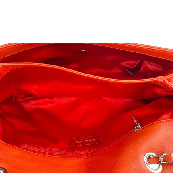 CHANEL Ultimate Stitch Flap Large Quilted Leather Crossbody Bag Red