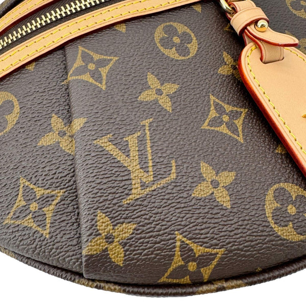 LOUIS VUITTON High Rise Monogram Canvas Bumbag Brown