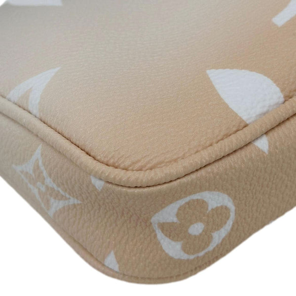 LOUIS VUITTON Multi Pochette Accessories Mini By the Pool Chain Clutch Bag Brume