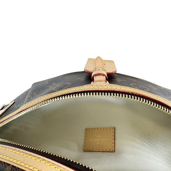 LOUIS VUITTON High Rise Monogram Canvas Bumbag Brown