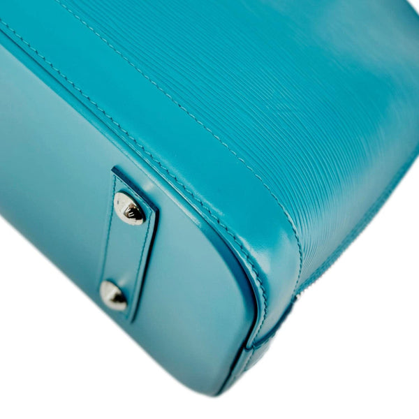 LOUIS VUITTON Alma PM Epi Leather Satchel Bag Mountain Meadow