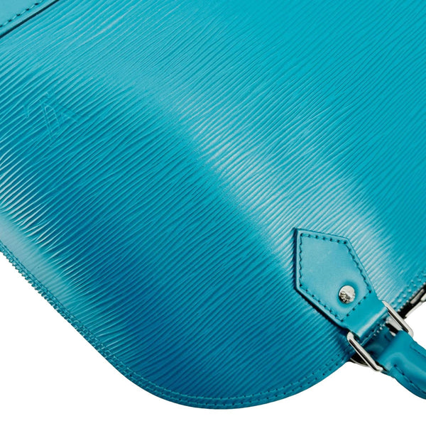 LOUIS VUITTON Alma PM Epi Leather Satchel Bag Mountain Meadow