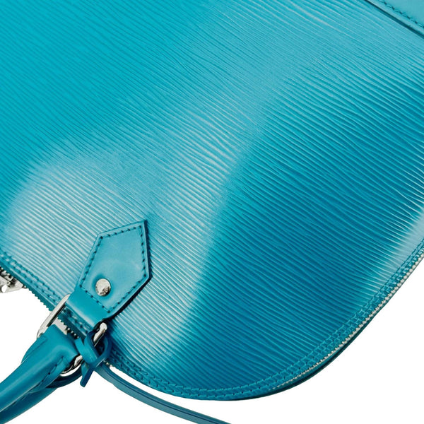 LOUIS VUITTON Alma PM Epi Leather Satchel Bag Mountain Meadow