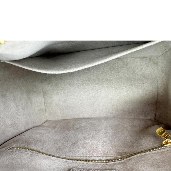 LOUIS VUITTON Speedy Bandouliere 25 Monogram Empreinte Shoulder Bag Beige