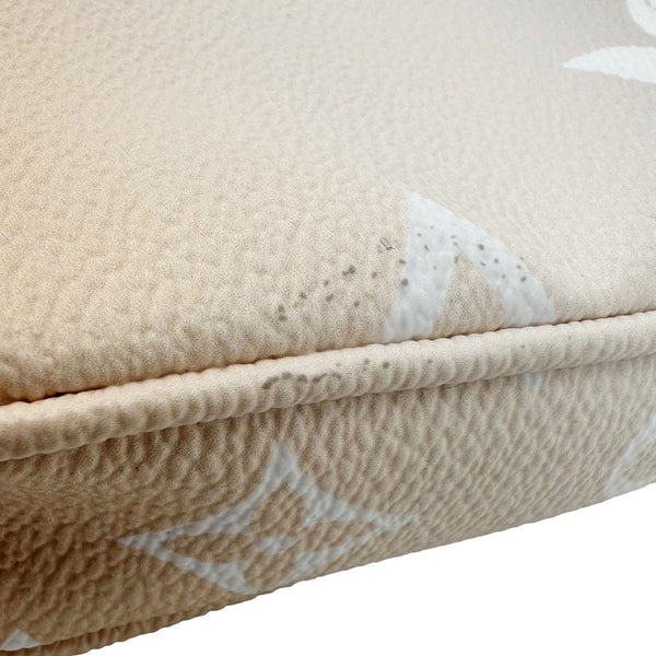 LOUIS VUITTON Multi Pochette Accessories Mini By the Pool Chain Clutch Bag Brume