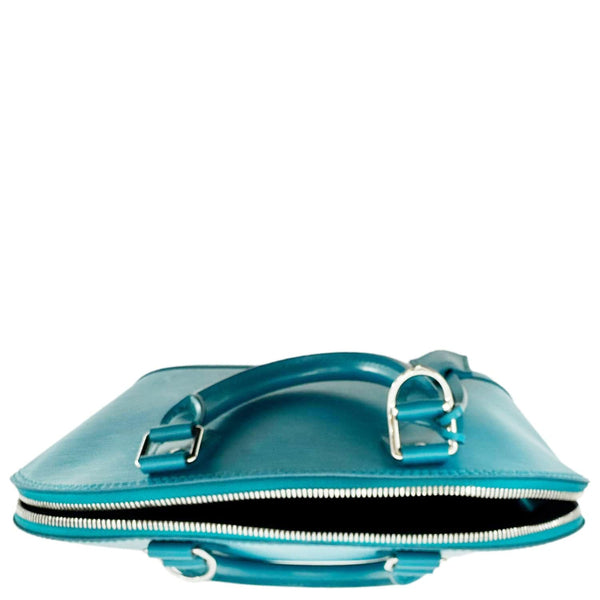 LOUIS VUITTON Alma PM Epi Leather Satchel Bag Mountain Meadow