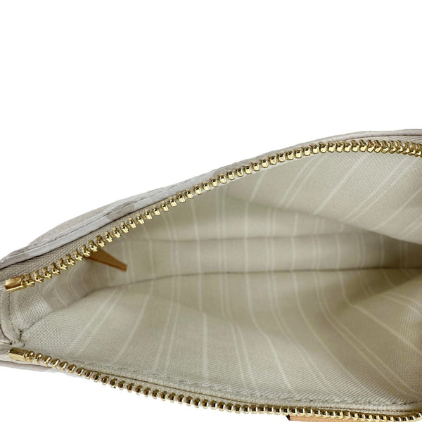 LOUIS VUITTON Multi Pochette Accessories Mini By the Pool Chain Clutch Bag Brume