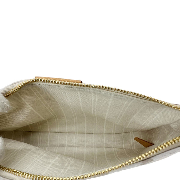 LOUIS VUITTON Multi Pochette Accessories Mini By the Pool Chain Clutch Bag Brume