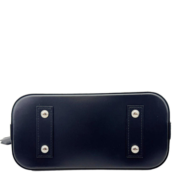 LOUIS VUITTON Alma BB Jacquard Epi Leather Crossbody Bag Black