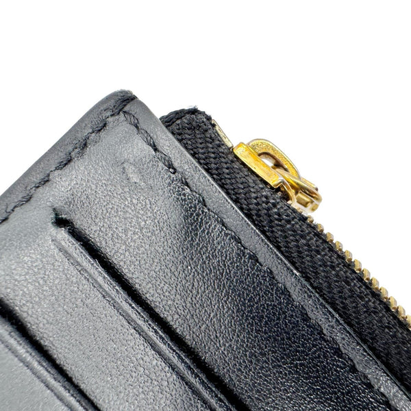 LOUIS VUITTON Slim Purse Monogram Reverse Canvas Wallet Brown