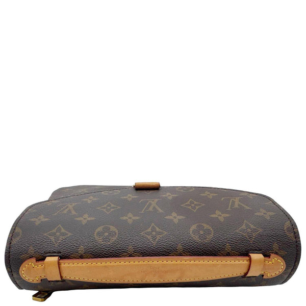 LOUIS VUITTON Metis Pochette Monogram Canvas Crossbody Bag Brown