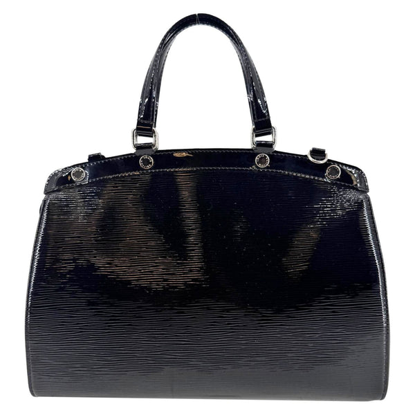 LOUIS VUITTON Brea MM Electric Epi Leather Shoulder Bag Black
