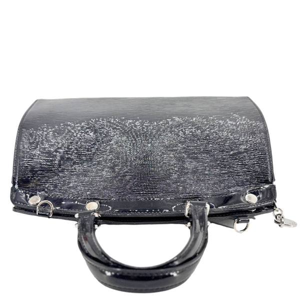 LOUIS VUITTON Brea MM Electric Epi Leather Shoulder Bag Black