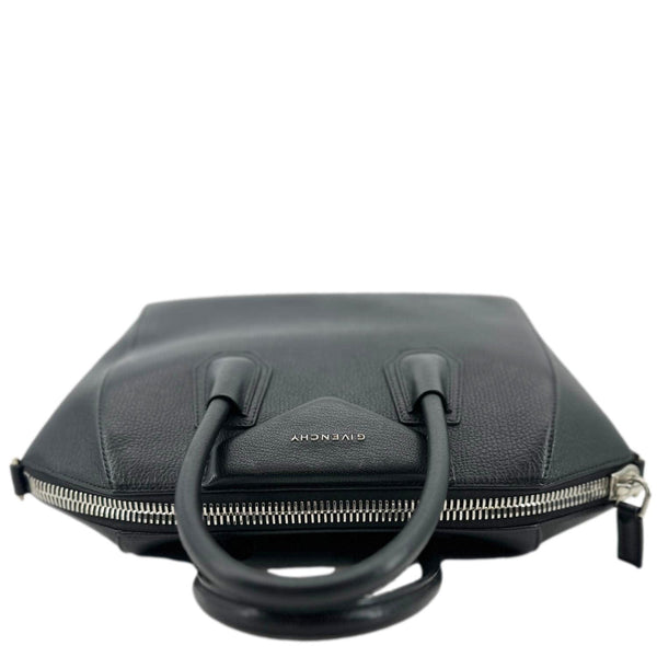 GIVENCHY Antigona Leather Satchel Shoulder Bag Black