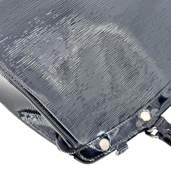 LOUIS VUITTON Brea MM Electric Epi Leather Shoulder Bag Black