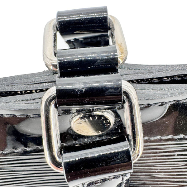 LOUIS VUITTON Brea MM Electric Epi Leather Shoulder Bag Black