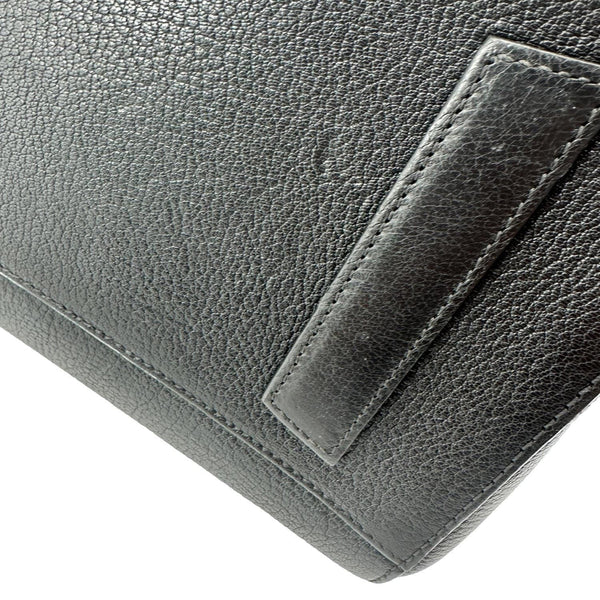 GIVENCHY Antigona Leather Satchel Shoulder Bag Black