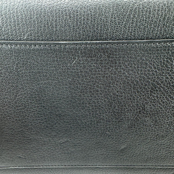 GIVENCHY Antigona Leather Satchel Shoulder Bag Black