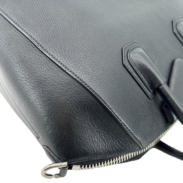 GIVENCHY Antigona Leather Satchel Shoulder Bag Black
