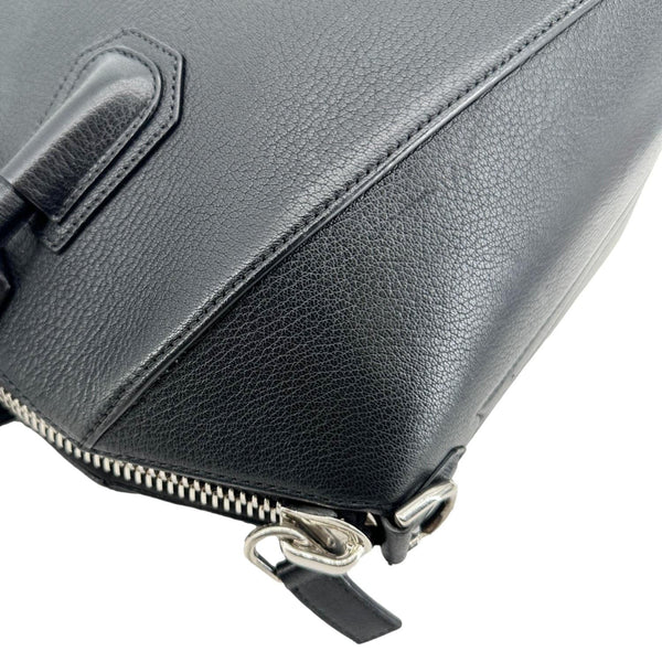 GIVENCHY Antigona Leather Satchel Shoulder Bag Black