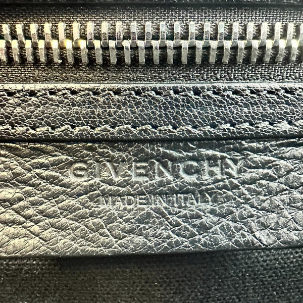 GIVENCHY Antigona Leather Satchel Shoulder Bag Black