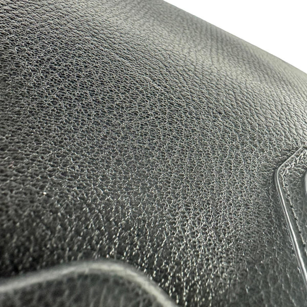 GIVENCHY Antigona Leather Satchel Shoulder Bag Black