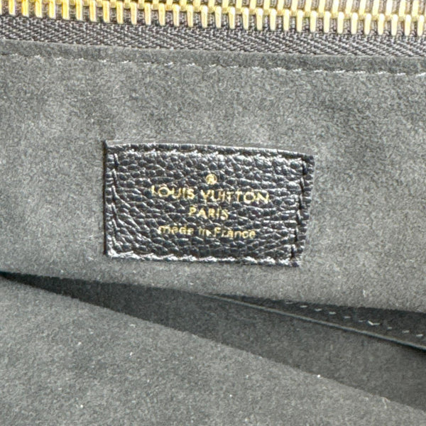 LOUIS VUITTON Neverfull MM Monogram Empreinte Leather Shoulder Bag Bicolor