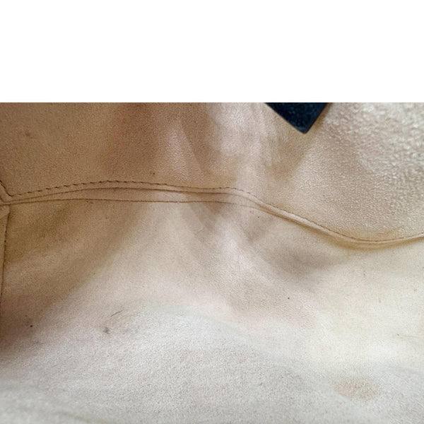 GUCCI Marmont Matelasse Mini Leather Crossbody Bag Black 446744