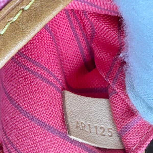 LOUIS VUITTON Neverfull MM V Monogram Canvas Tote Bag Brown