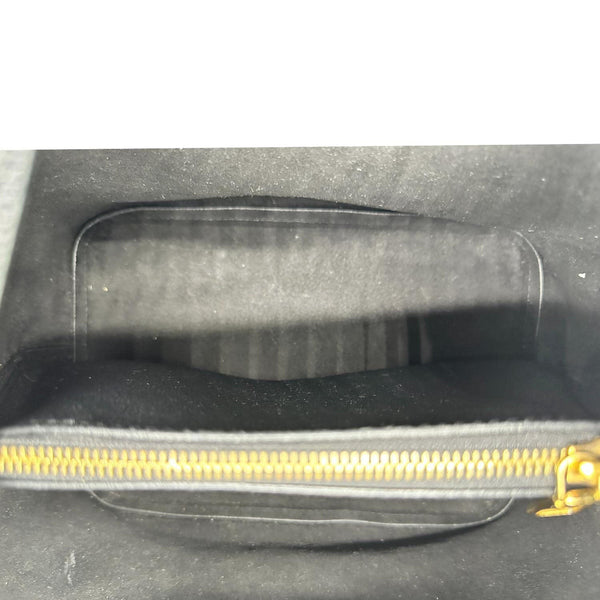 LOUIS VUITTON NeoNoe MM Monogram Empreinte Leather Shoulder Bag Black