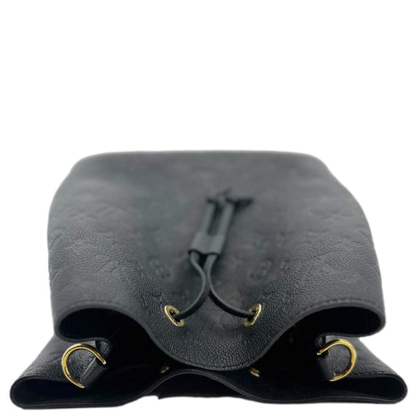 LOUIS VUITTON NeoNoe MM Monogram Empreinte Leather Shoulder Bag Black