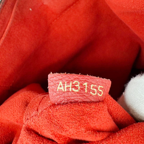 LOUIS VUITTON Gaia Monogram Canvas Shoulder Bag Cerise