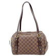 LOUIS VUITTON Rivington Damier Ebene Shoulder Bag Brown